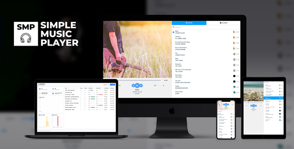 Simple Music Player Preview